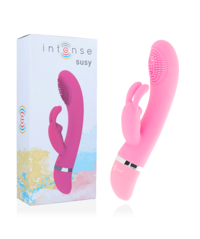 VIBRADOR SUSY Vibrador rabbit flexível com 7 modos de vibração