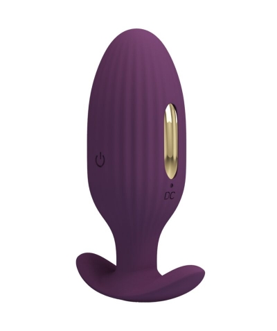 JEFFERSON PLUG ANAL CON VIBRAC Plug anal vibratório e estimulador com controle remoto