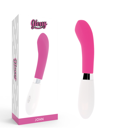 VIBRADOR ROSA Vibrador com forma curva para estimulação intensa