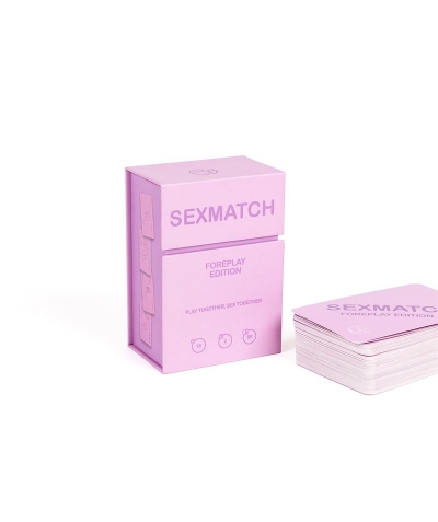 JUEGO SEXMATCH FOREPLAY EDITIO Jogo erótico de cartas para casais adultos.