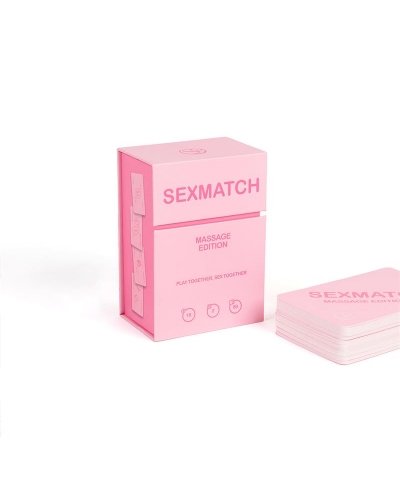 SEXMATCH MASSAGE EDITION Jogo de cartas sensual para casais