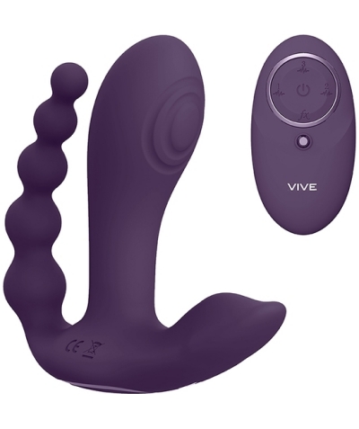 KATA Vibrador de estimulação tripla