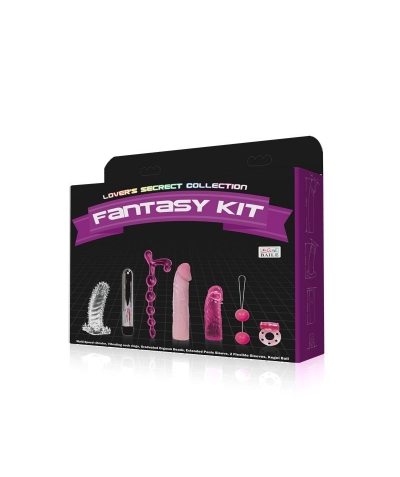 VIBRADOR Kit fantasia para prazer intenso: 7 brinquedos