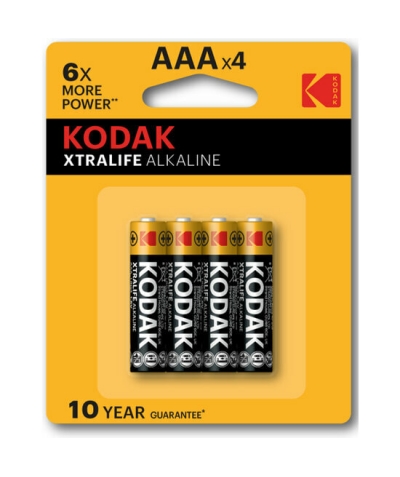 KODAK XTRALIFE ALKALINE Bateria alcalina xtralife aaa lr3 blister de 4