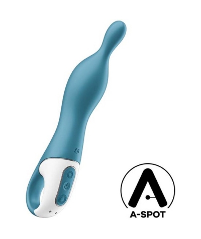 SATISFYER A-MAZING 1 Vibrador de ponto a - azul