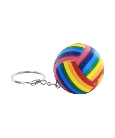 LLAVERO BALÓN CON BANDERA LGBT Chaveiro decorativo com design lgbt, acessório funcional.