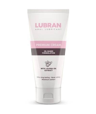 LUBRAN CREAM Lubrificante íntimo de base vegetal e cremosa