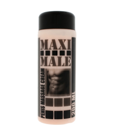 MAXI MALE Creme de massagem revigorante para o pênis de maxi