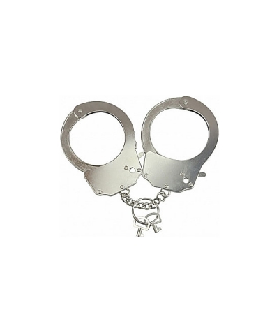 METAL HANDCUFFS Algemas de metal - prata