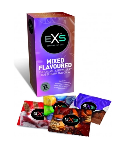 MIXED FLAVORED Preservativos de vários sabores