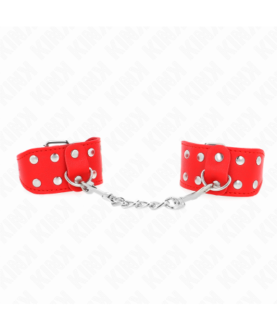 MUÑEQUERAS CON DOBLE LÍNEA DE Pulseiras de bdsm de kink para controle seguro