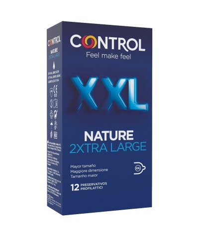 2XTRA Preservativos control nature xxl: máximo confort.