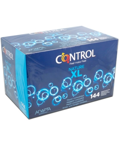 NATURE XL Preservativos control xl: mais largos e largos