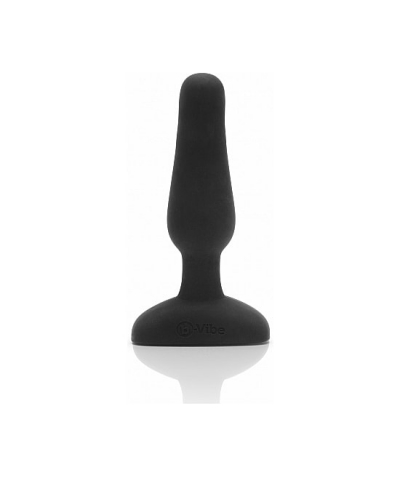 NOVICE PLUG Vibrador novice plug com controle - preto