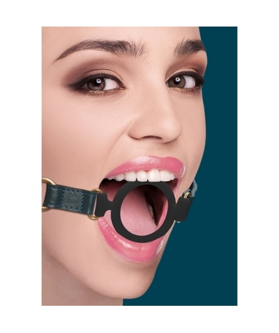 OUCH HALO - Mordaça elegante de silicone verde para bdsm