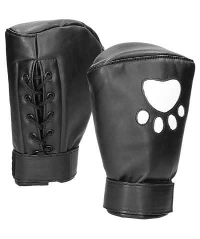 PUPPY PLAY Luvas de boxe com mitenas de neoprene