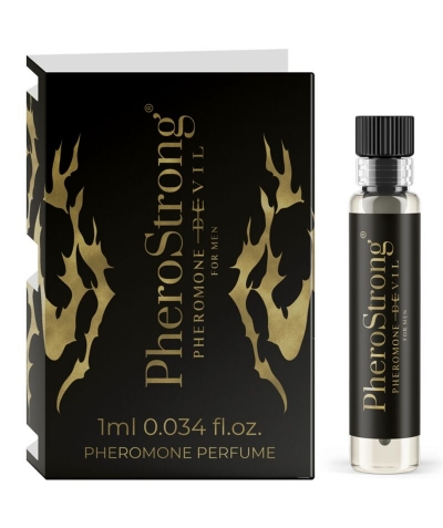 PERFUME CON FEROMONAS DEVIL Perfume com feromônios para aumentar o atrativo masculino