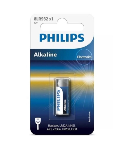 PHILIPS  ENERGY Pilha lr23: fonte de alta tensão, dispositivos pequenos.