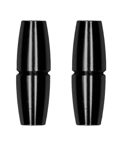 PINZAS MAGNÉTICAS OUCH Grampos magnéticos para bicos - cilindro sensual - preto