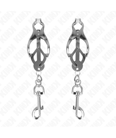 JAPANESE NIPPLE CARABINER Descrição de pregadores de mamilos no bdsm