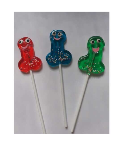 CHUCHES CON FORMA DE PENE Apito artesanal de açúcar torrado