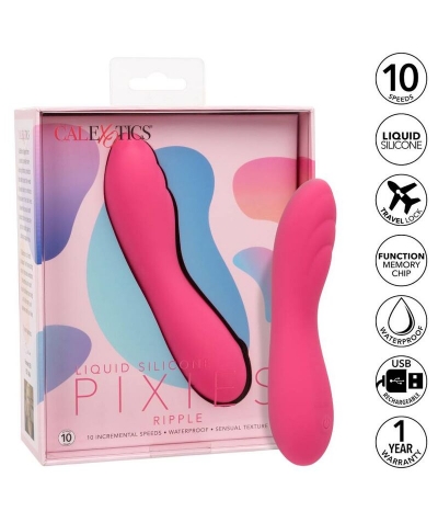 PIXIES SHIVERING Vibrador de silicone com 10 velocidades