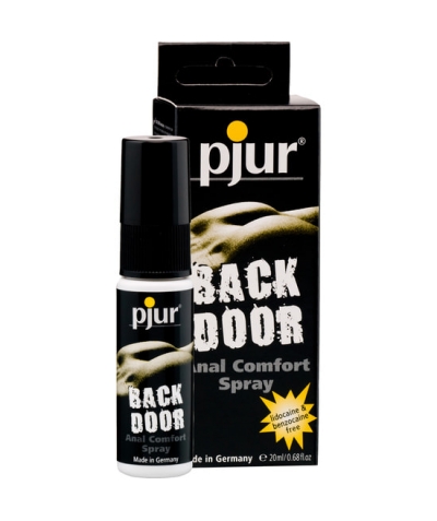 PJUR BACK DOOR ANAL COMFORT Efeito relaxante, sem o uso de lidocaína.