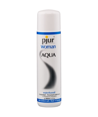 PJUR WOMAN AQUA LUBRICANT Para a pele feminina macia e sensível