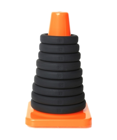 PLAY ZONE Kit perfect fit play zone 9 anéis com cone