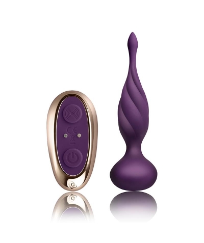 PETITE SENSATIONS DISCOVER Plug anal de silicone com vibração e controle.