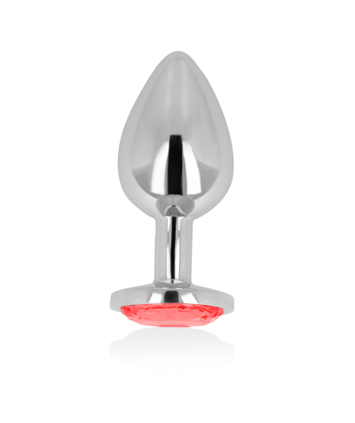 PLUG ANAL CON CRISTAL ROJO 7 C Plug anal pesado da ohmama, prazer intenso.