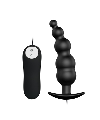 BOLITAS PLUG CURVAS  Plug vibrador para estimulação do ponto p