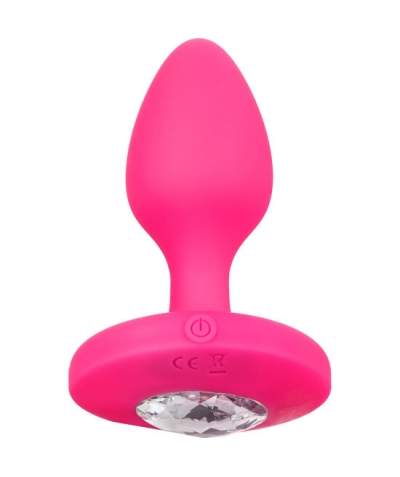 PLUG VIBRADOR MEDIANO Sonda vibrante recargável para jogo anal excitante.