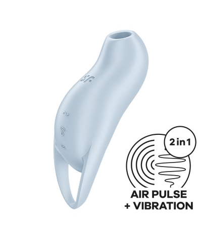 POCKET PRO 1 Vibrador air pulse, compacto, à prova d'água, 11 intensidades