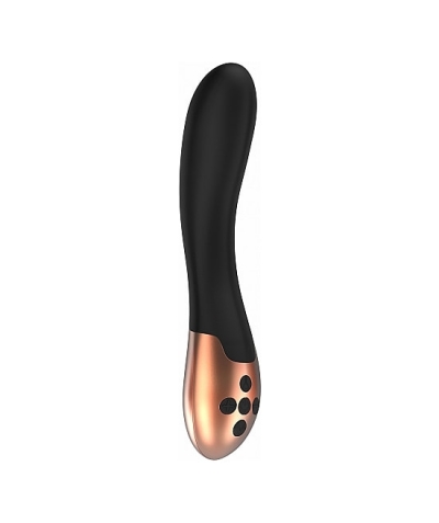 POSH HEATING VIBRATOR - Vibrador de silicone multi-velocidade preto