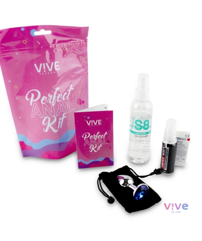 PERFECT ANAL KIT Tudo que você precisa para sexo anal sem dor