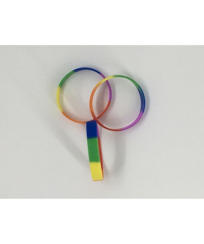 Pulsera de Silicona Bandera LG Pulseira de silicone com a bandeira do orgulho lgbt+