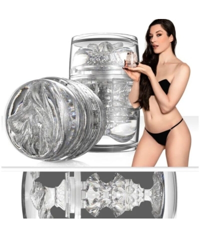 FLESHLIGHT STOYA QUICKSHOT Brinquedo sexual masculino, transparente, realista e versátil.