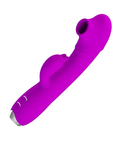 REGINA VIBRADOR-SUCCIONADOR RE Vibrador de silicone com múltiplas funções e sucção