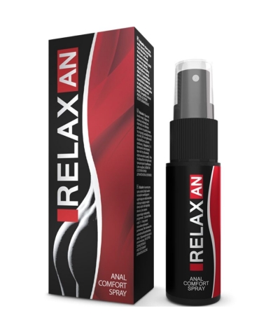 RELAXAN Loção em spray para sexo anal prazeroso.