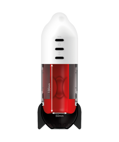 ROCKET  LAUNCH Masturbador masculino rocket: tecnologia e prazer intenso