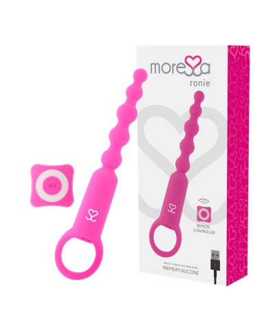 RONIE Vibrador controle remoto para estimulação anal e vaginal