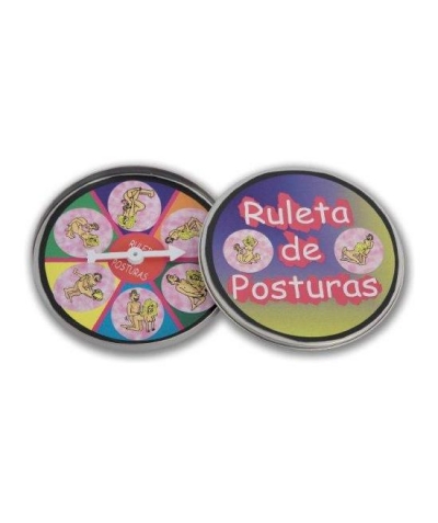 RULETA DE POSTURAS Divertido jogo de posições sexuais