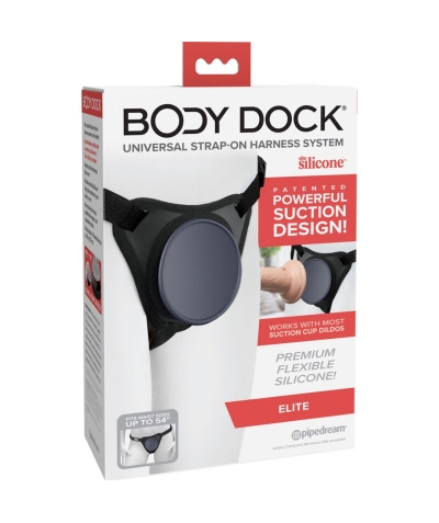 BODY DOCK ELITE HARNESS Arnês inovador para experiências íntimas prazerosas