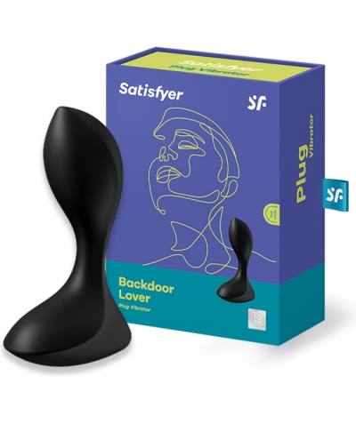 SATISFYER BACKDOOR LOVER Plugue vibratório satisfyer backdoor lover - preto