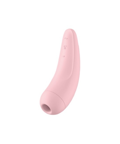 SATISFYER CURVY 2+ Sucção e vibrador operados a partir do telefone móvel