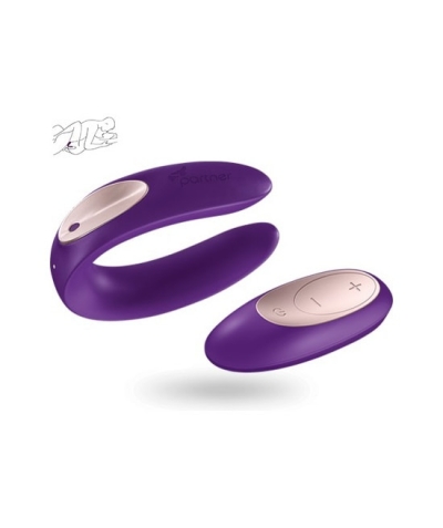 SATISFYER PARTNER PLUS REMOTO Brinquedo perfeito para casais com controle remoto