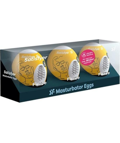 MASTURBATOR EGG SET Satisfyer conjunto de ovos masturbandos impertinentes - 3uds