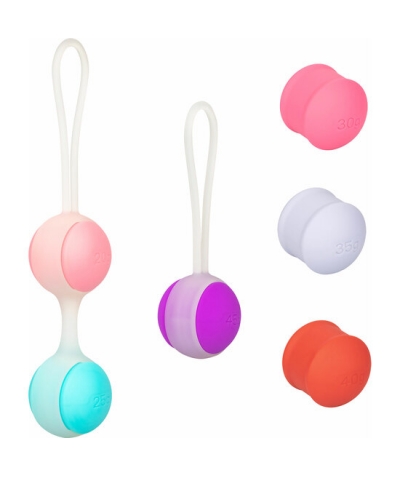 KEGEL SET Conjunto de bolas de kegel intercambiáveis calex she-ology