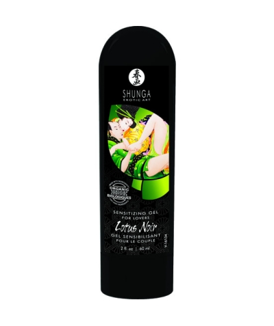 SHUNGA INTENSITY Gel sensibilizante para casal shunga lotus noir 60ml